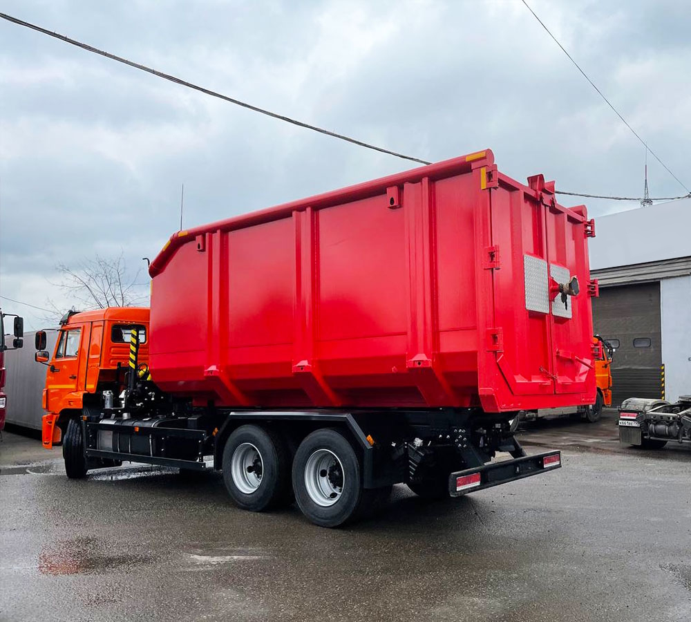 Ломовоз КАМАЗ 65115 с ГМУ VM10L74M